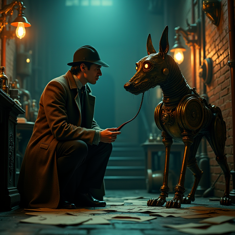 The Hound of the Machine: Holmes and the brass clockwork watchdog